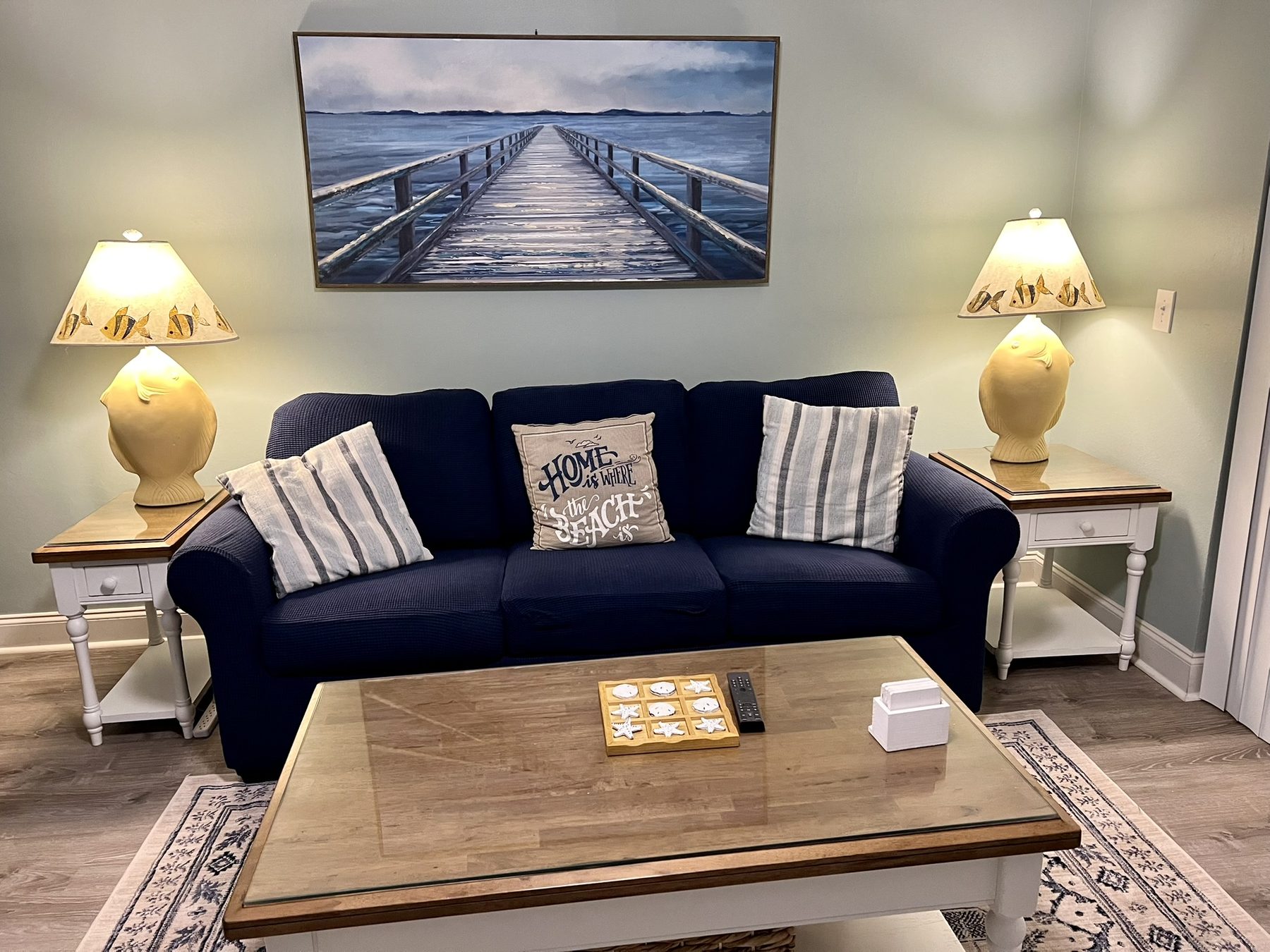Living room at Beach Therapy